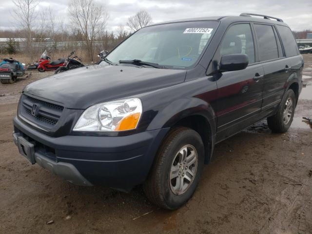 Photo 2 from auction – 2003 HONDA PILOT with VIN 2HKYF18523H531411