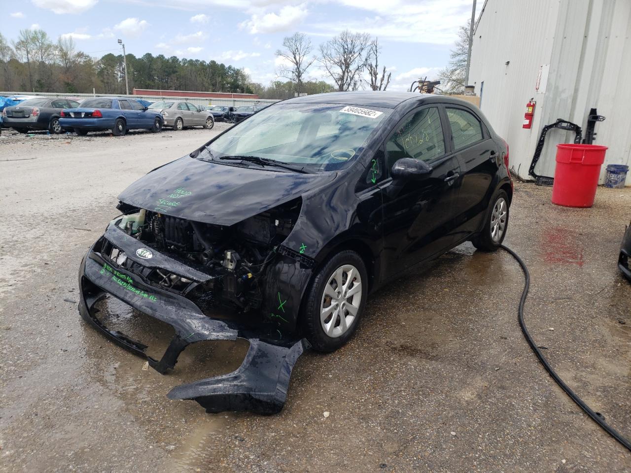 Photo 2 from auction – 2014 KIA RIO LX with VIN KNADM5A39E6351308