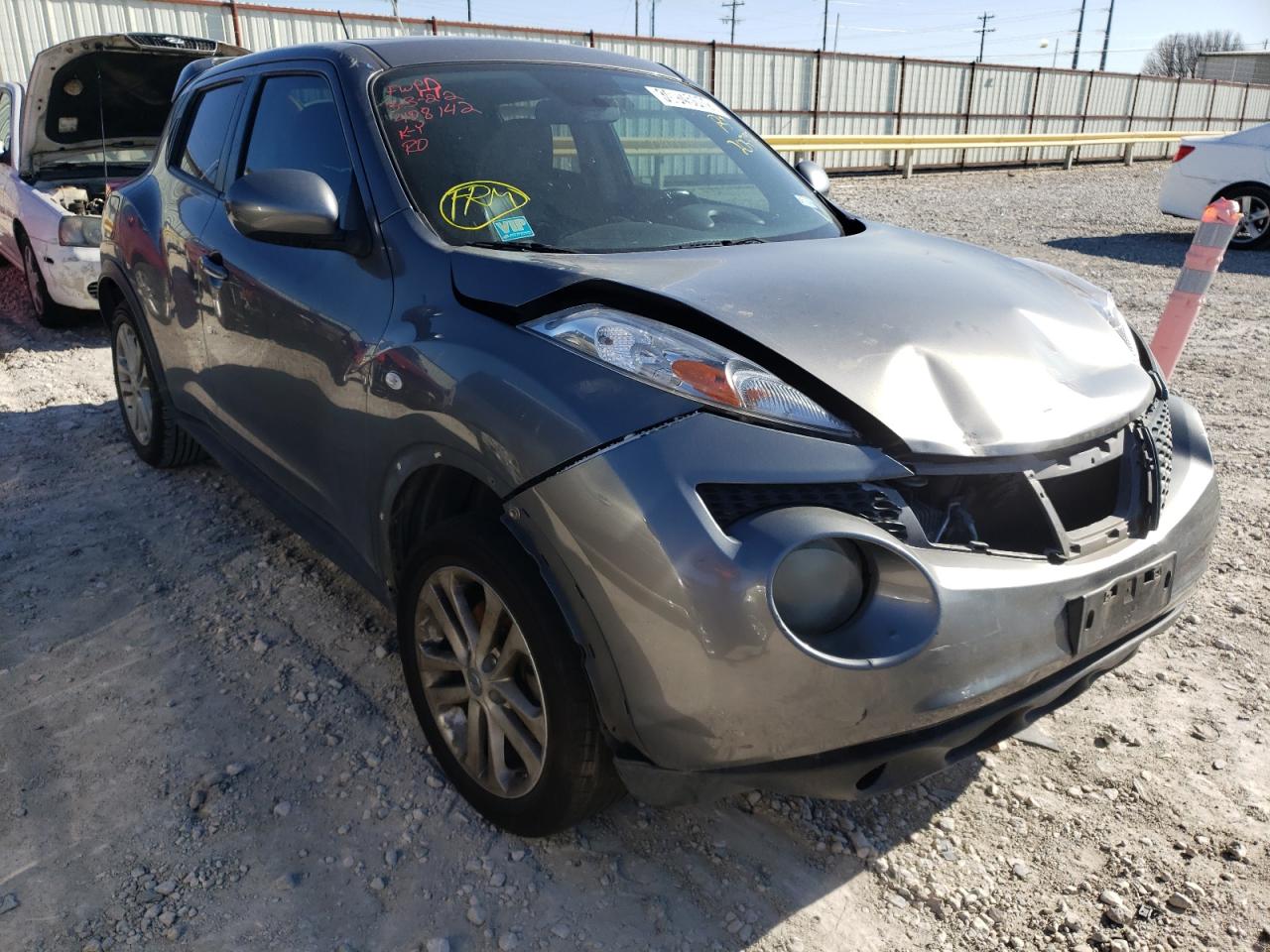 NISSAN JUKE S 2013 with VIN JN8AF5MR8DT205373 - Photo from auction