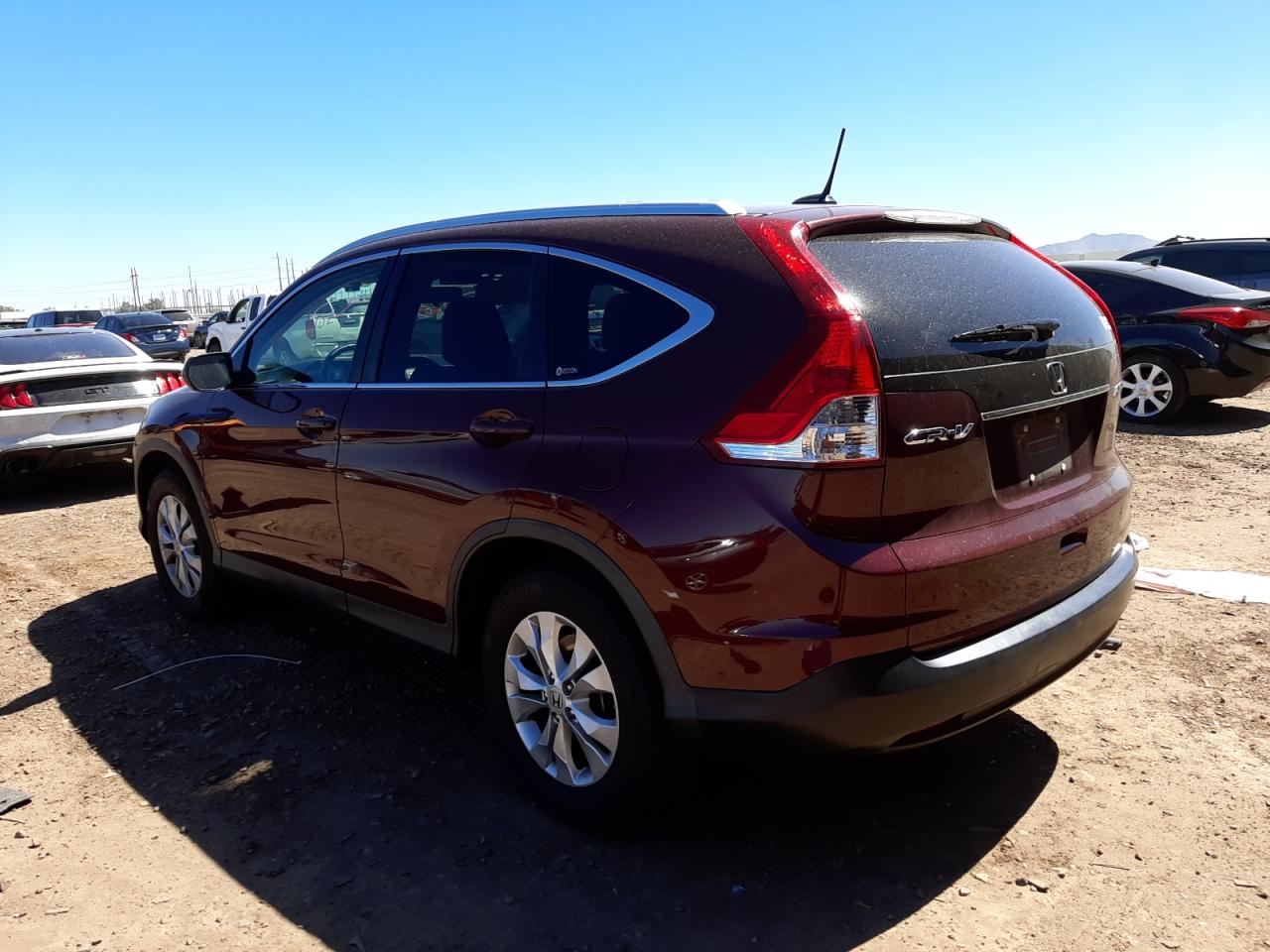Photo 3 from auction – 2012 HONDA CR-V EXL with VIN 5J6RM4H72CL044762