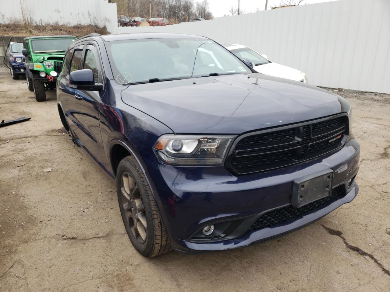 DODGE DURANGO GT 2017 with VIN 1C4RDJDG8HC725879 - Photo from auction