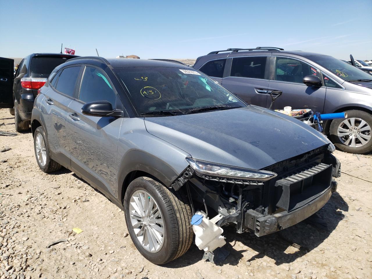 HYUNDAI KONA SEL 2020 with VIN KM8K2CAA7LU429673 - Photo from auction