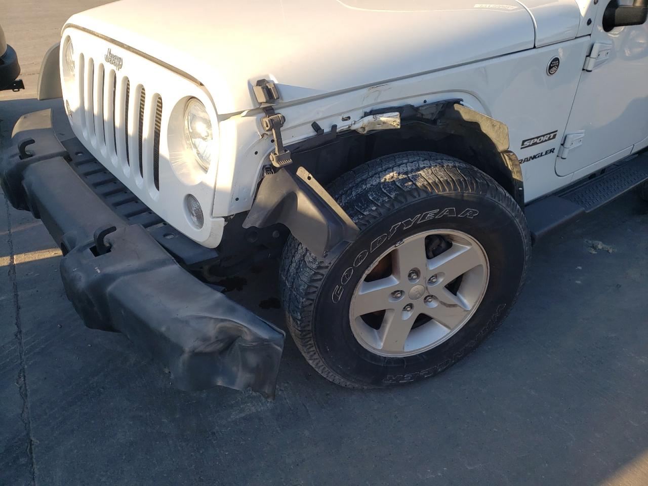 Photo 9 from auction – 2017 JEEP WRANGLER S with VIN 1C4AJWAG8HL504287
