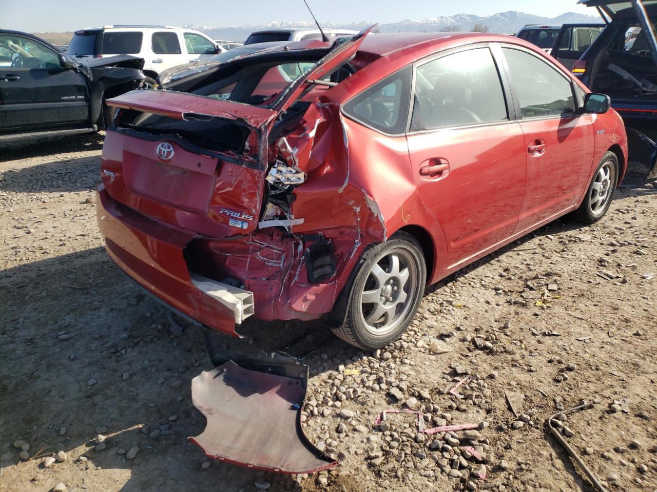 Photo 4 from auction – 2008 TOYOTA PRIUS with VIN JTDKB20U383377689
