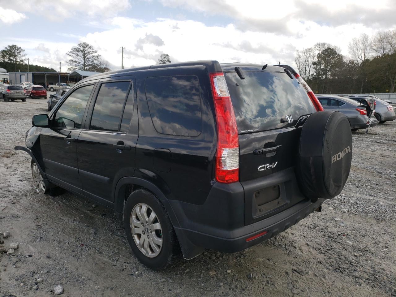 Photo 3 from auction – 2006 HONDA CR-V EX with VIN SHSRD78886U445989