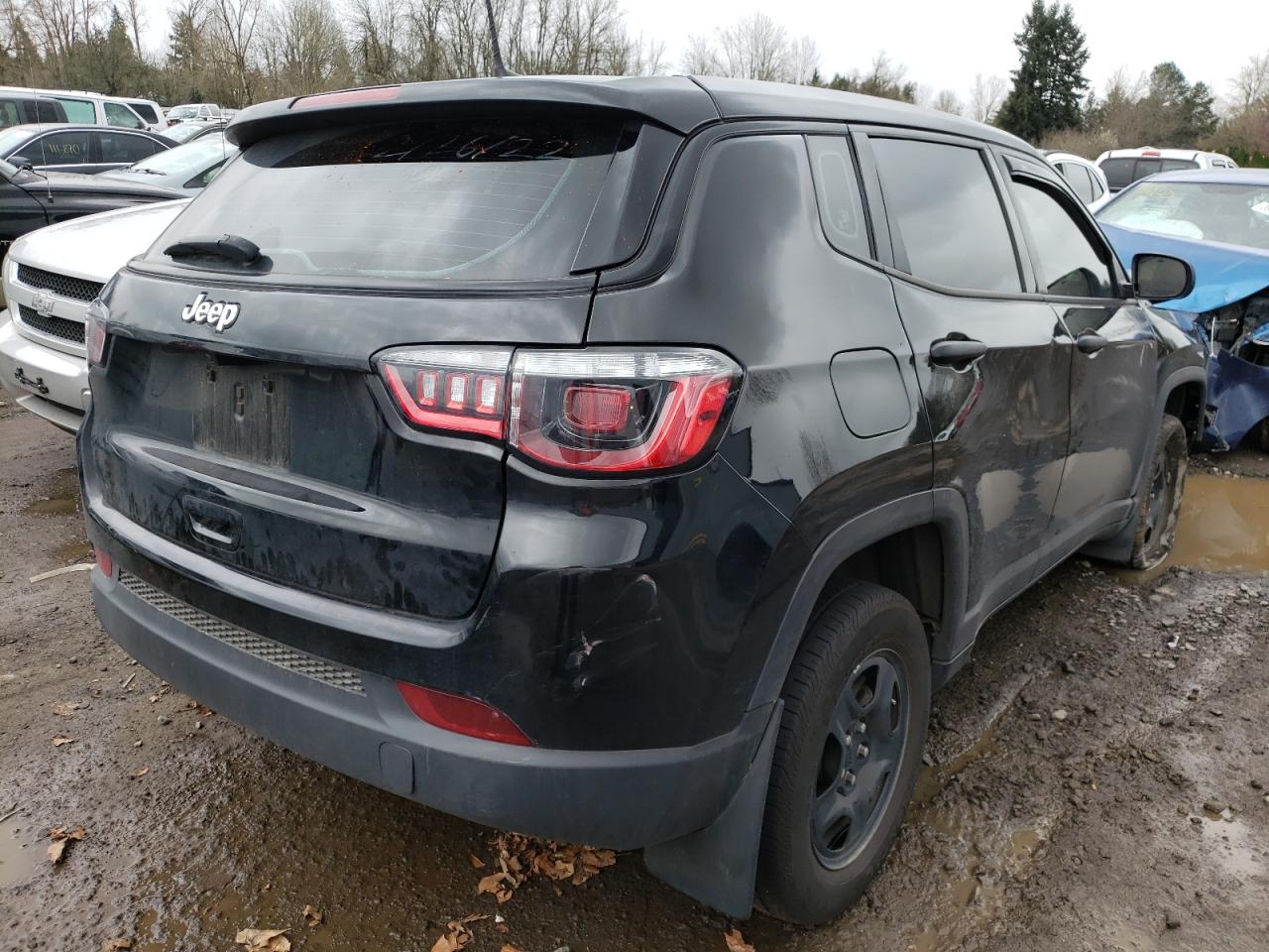 Photo 4 from auction – 2021 JEEP COMPASS SP with VIN 3C4NJDAB0MT527197