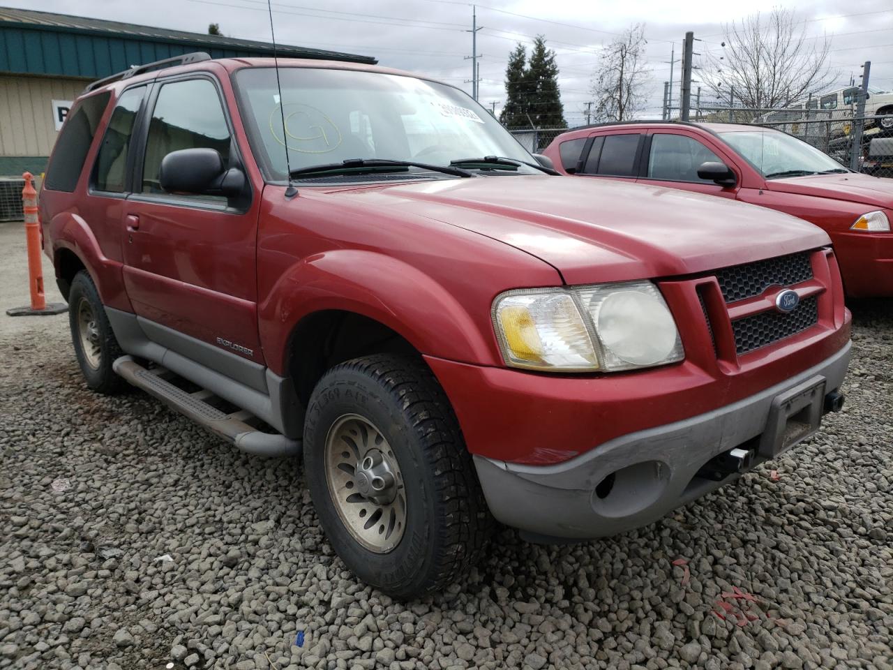 FORD EXPLORER S 2001 with VIN 1FMYU60E71UA48252 - Photo from auction