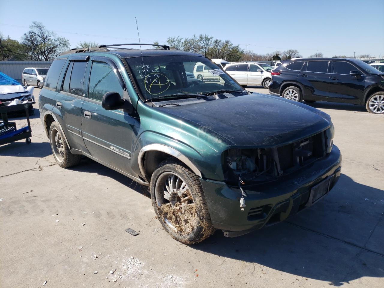 CHEVROLET TRAILBLAZE 2002 with VIN 1GNDS13S922268347 - Photo from auction