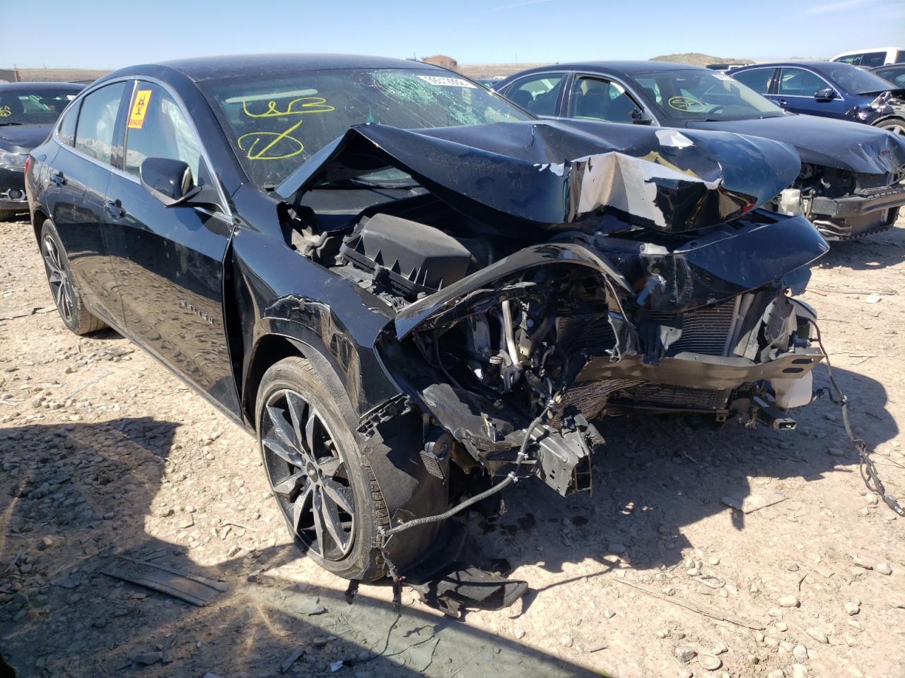 CHEVROLET MALIBU LT 2018 with VIN 1G1ZD5ST0JF273480 - Photo from auction