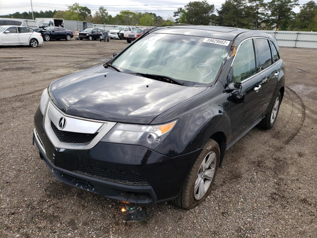 Photo 2 from auction – 2010 ACURA MDX TECHNO with VIN 2HNYD2H67AH516648