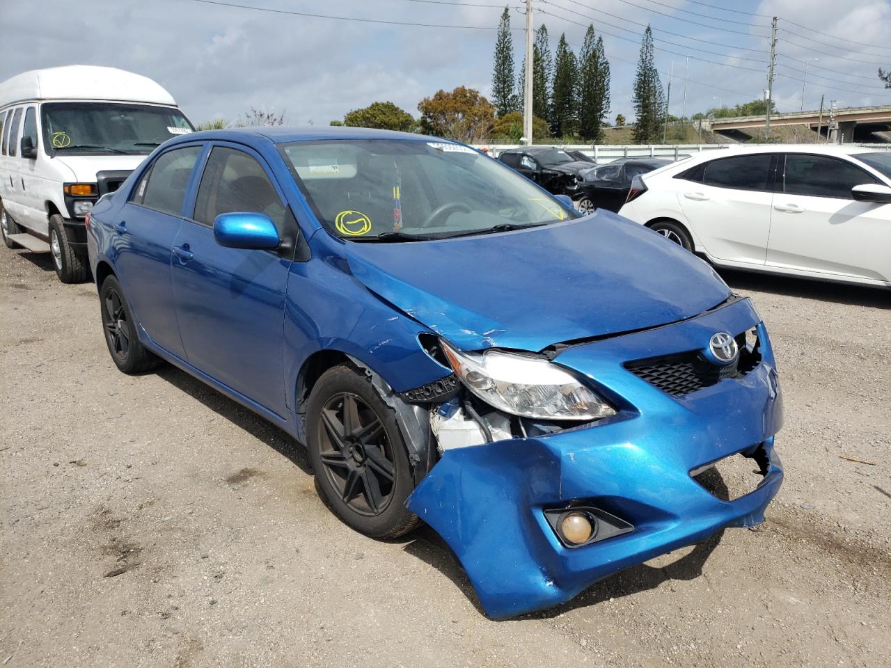 TOYOTA COROLLA BA 2009 with VIN JTDBL40E99J002940 - Photo from auction