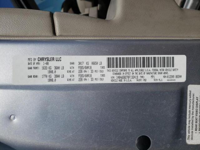 Photo 10 from auction – 2008 CHRYSLER ASPEN LIMI with VIN 1A8HW58278F132419