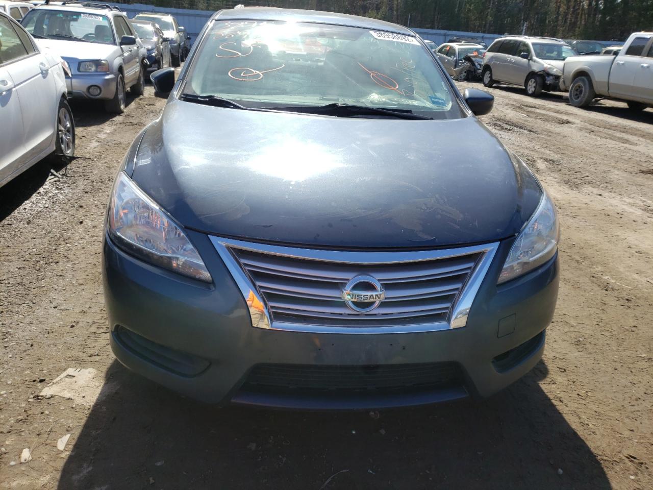 Photo 9 from auction – 2014 NISSAN SENTRA S with VIN 3N1AB7AP8EL669911