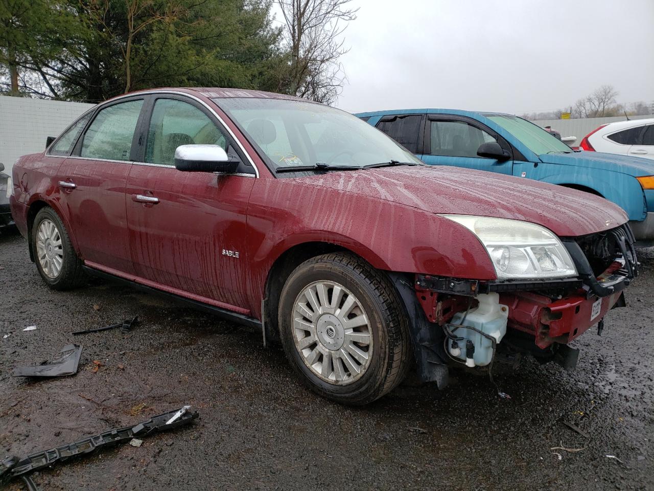 MERCURY SABLE LUXU 2008 with VIN 1MEHM40W68G605418 - Photo from auction