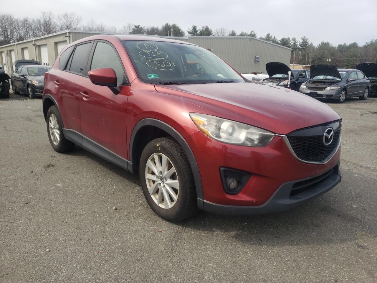 MAZDA CX-5 2013 with VIN JM3KE4CE0D0135307 - Photo from auction