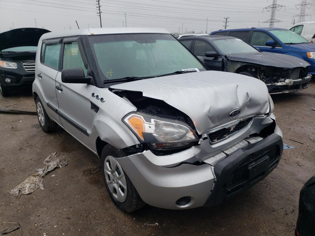 KIA SOUL 2011 with VIN KNDJT2A19B7265718 - Photo from auction