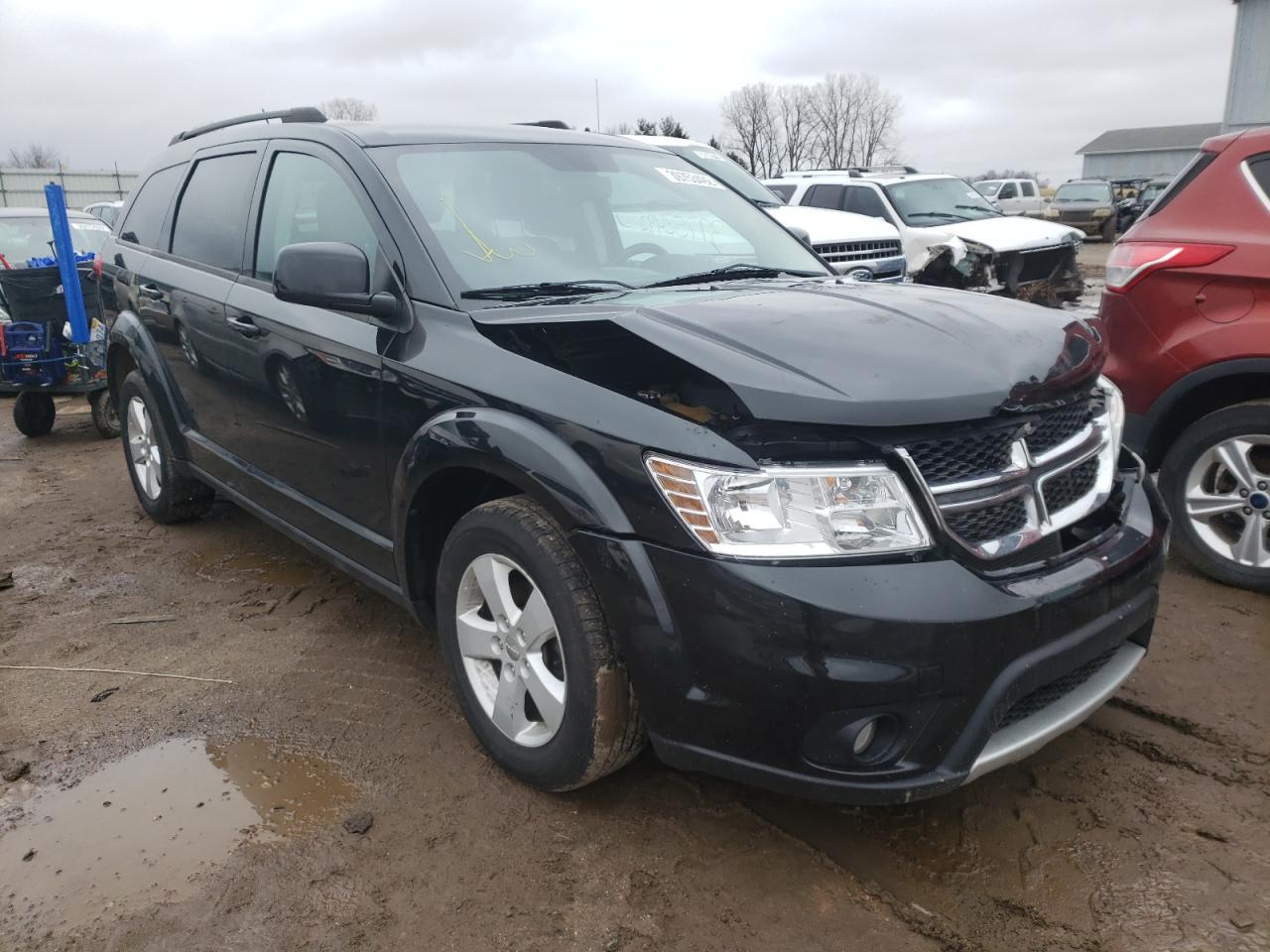 DODGE JOURNEY SX 2012 with VIN 3C4PDDBG9CT145002 - Photo from auction