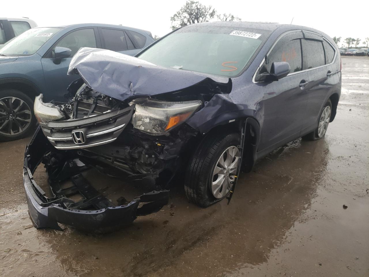 Photo 2 from auction – 2012 HONDA CR-V EX with VIN 5J6RM3H5XCL004776