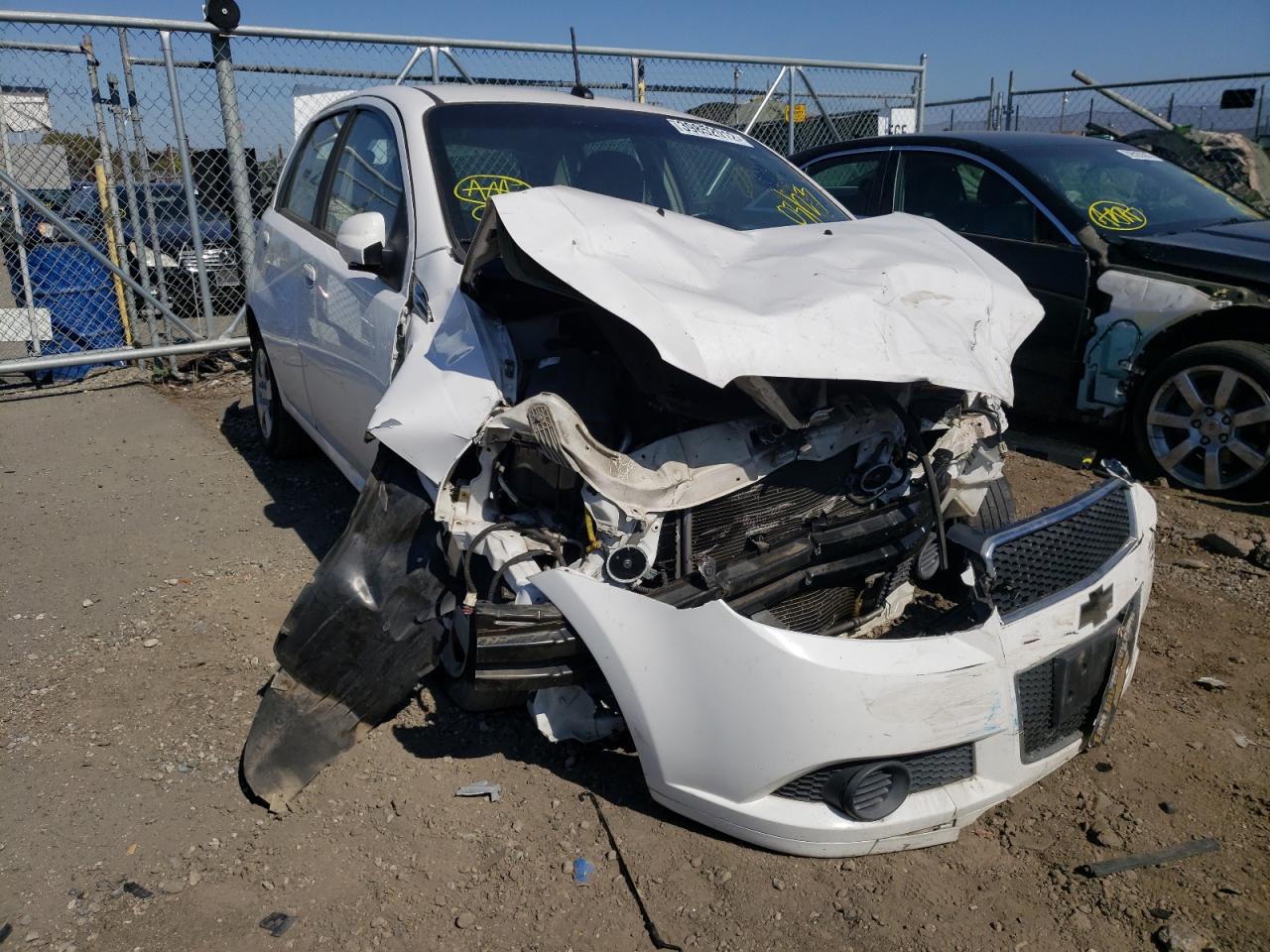 CHEVROLET AVEO LS 2009 with VIN KL1TD66E79B657930 - Photo from auction