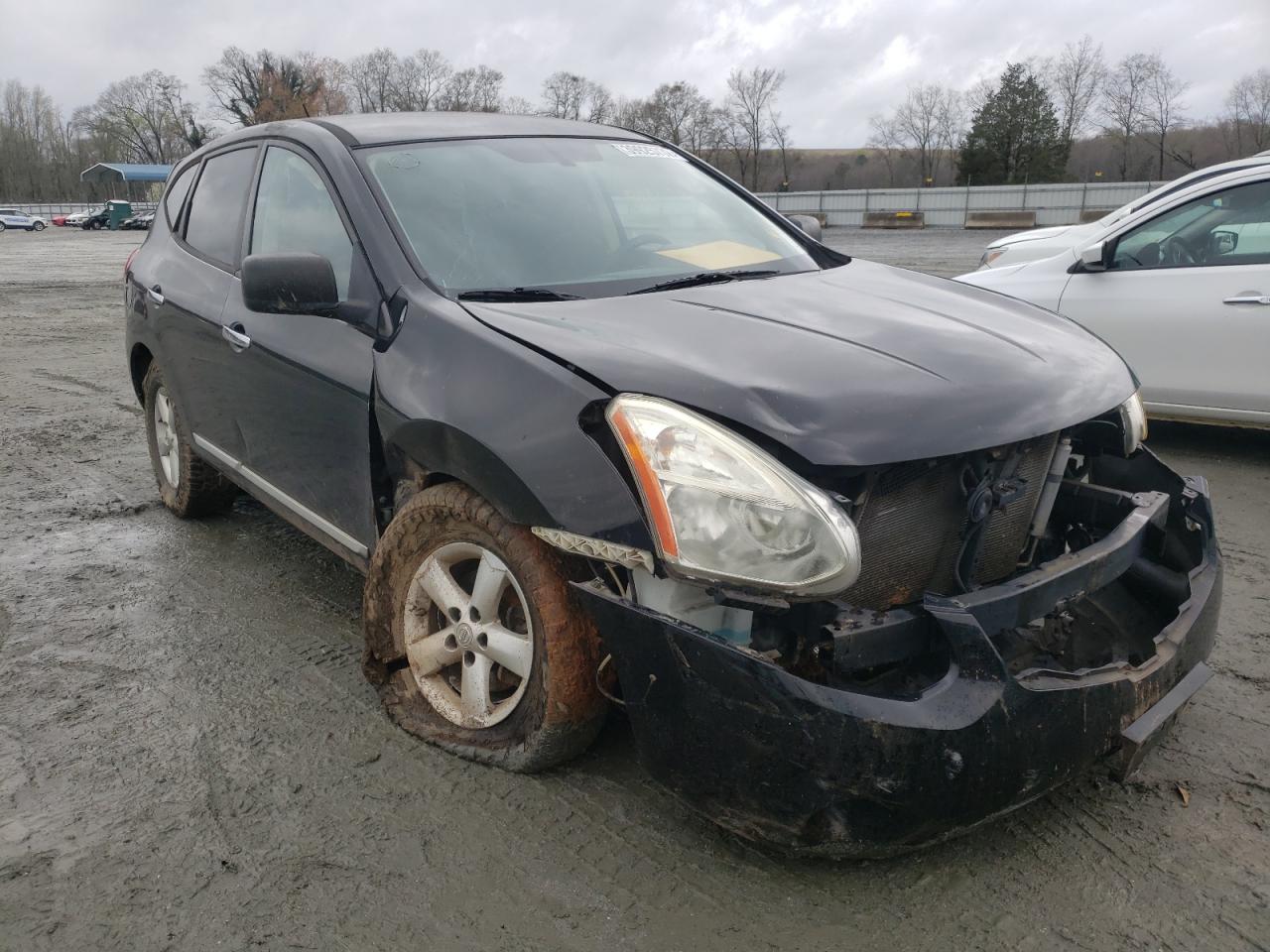 NISSAN ROGUE S 2012 with VIN JN8AS5MV1CW711231 - Photo from auction