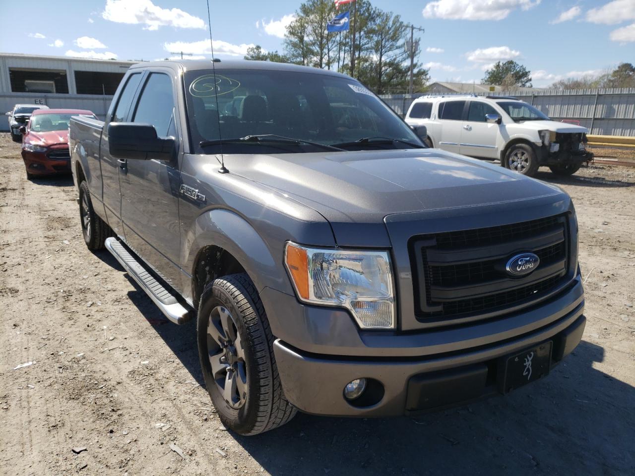 FORD F150 SUPER 2013 with VIN 1FTFX1CF7DKF07810 - Photo from auction