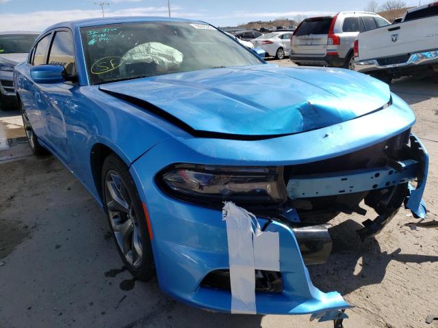 DODGE CHARGER SX 2015 with VIN 2C3CDXHG1FH902273 - Photo from auction