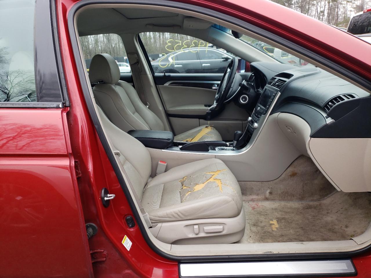 Photo 5 from auction – 2007 ACURA TL with VIN 19UUA66227A021903