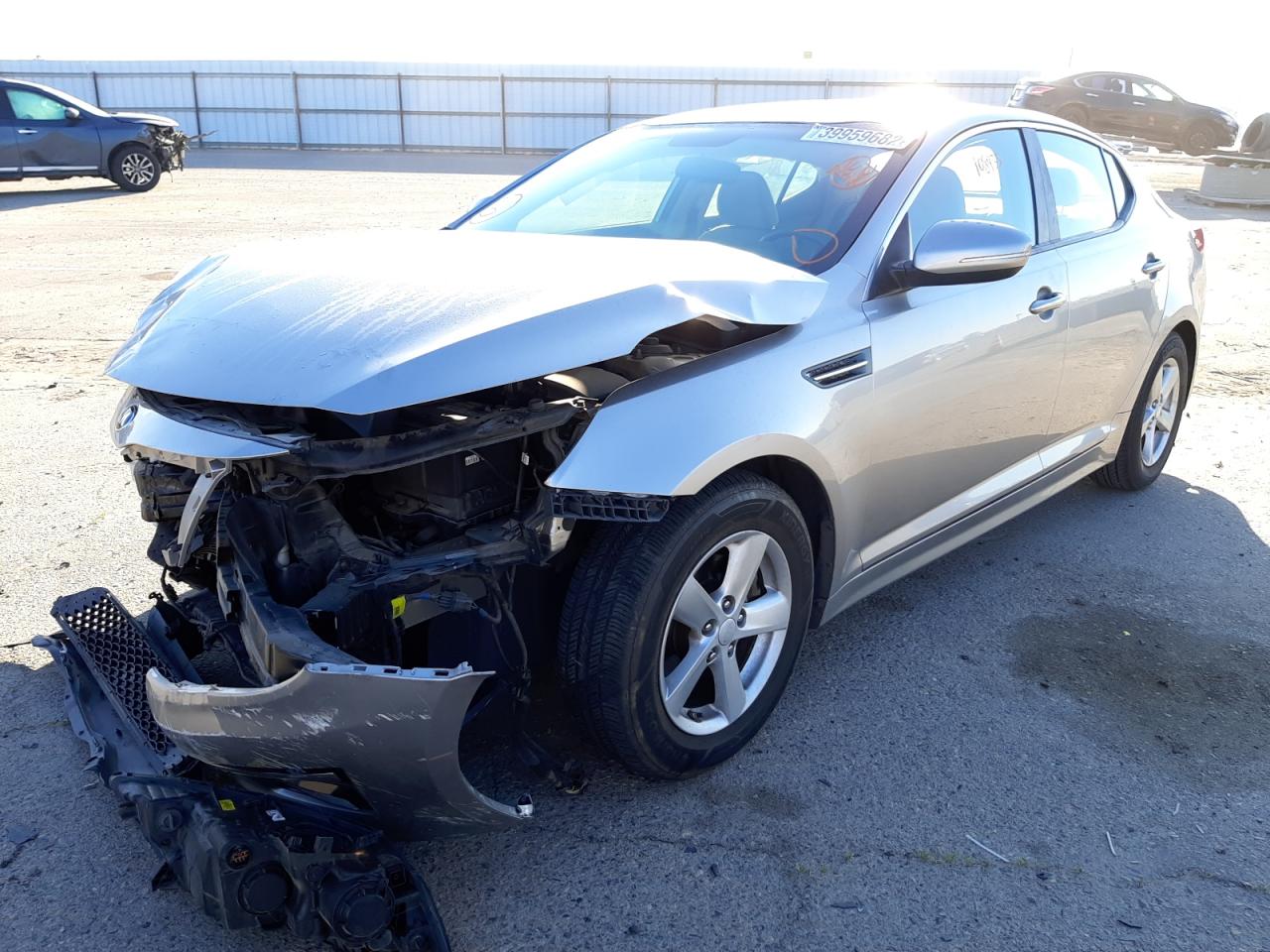 Photo 2 from auction – 2015 KIA OPTIMA LX with VIN KNAGM4A71F5572564