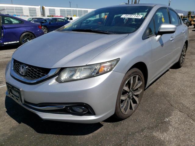 Photo 2 from auction – 2014 HONDA CIVIC EXL with VIN 19XFB2F90EE220176