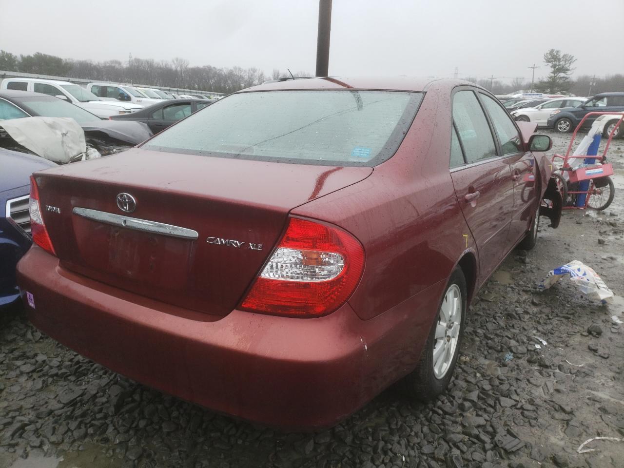 Photo 4 from auction – 2003 TOYOTA CAMRY LE with VIN 4T1BE30K33U144017