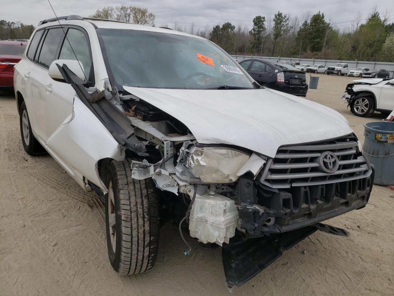 TOYOTA HIGHLANDER 2010 with VIN 5TDZK3EH1AS004767 - Photo from auction