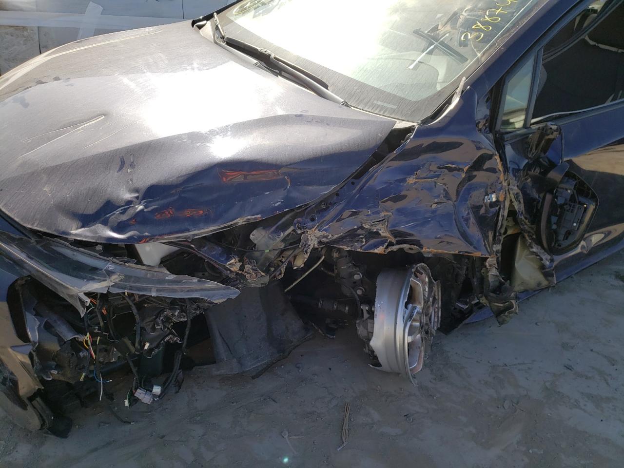 Photo 19 from auction – 2020 TOYOTA COROLLA LE with VIN JTDEBRBE8LJ028012