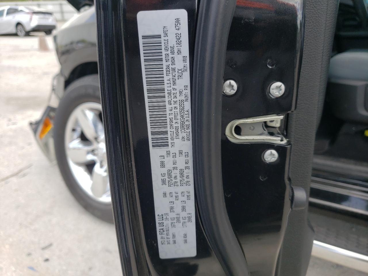Photo 10 from auction – 2019 RAM 1500 CLASS with VIN 1C6RR6KG4KS562556