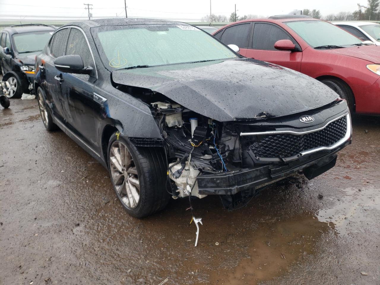Photo 9 from auction – 2014 KIA OPTIMA SX with VIN 5XXGR4A60EG290650