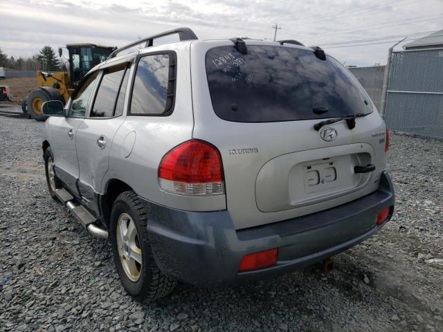 Photo 3 from auction – 2005 HYUNDAI SANTA FE with VIN KM8SB73E45U913360