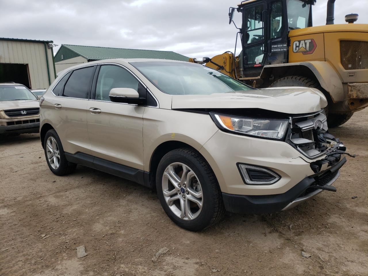 FORD EDGE TITAN 2017 with VIN 2FMPK4K94HBC11820 - Photo from auction