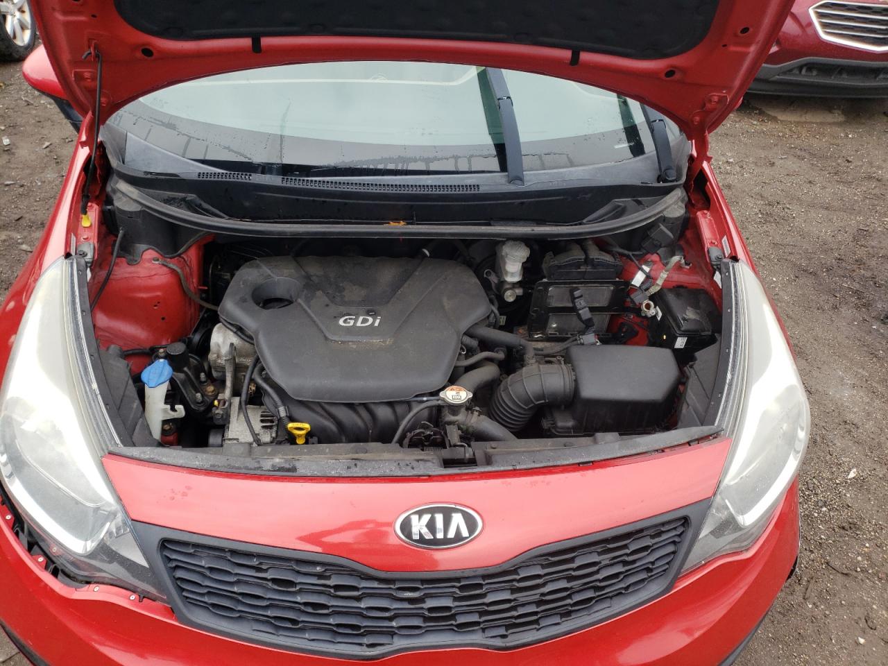 Photo 7 from auction – 2014 KIA RIO LX with VIN KNADM4A36E6358307