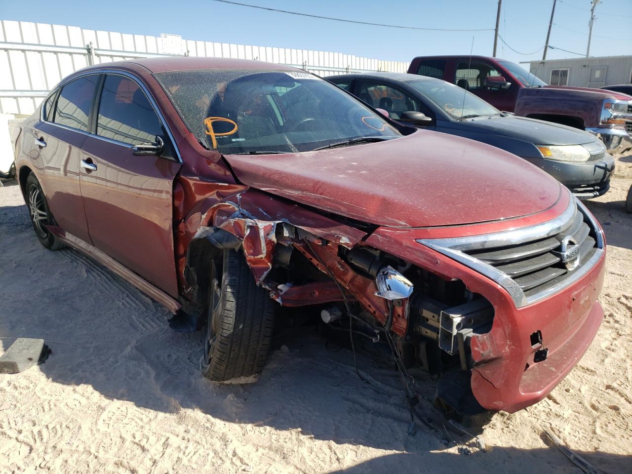 NISSAN ALTIMA 2.5 2014 with VIN 1N4AL3AP0EN352214 - Photo from auction