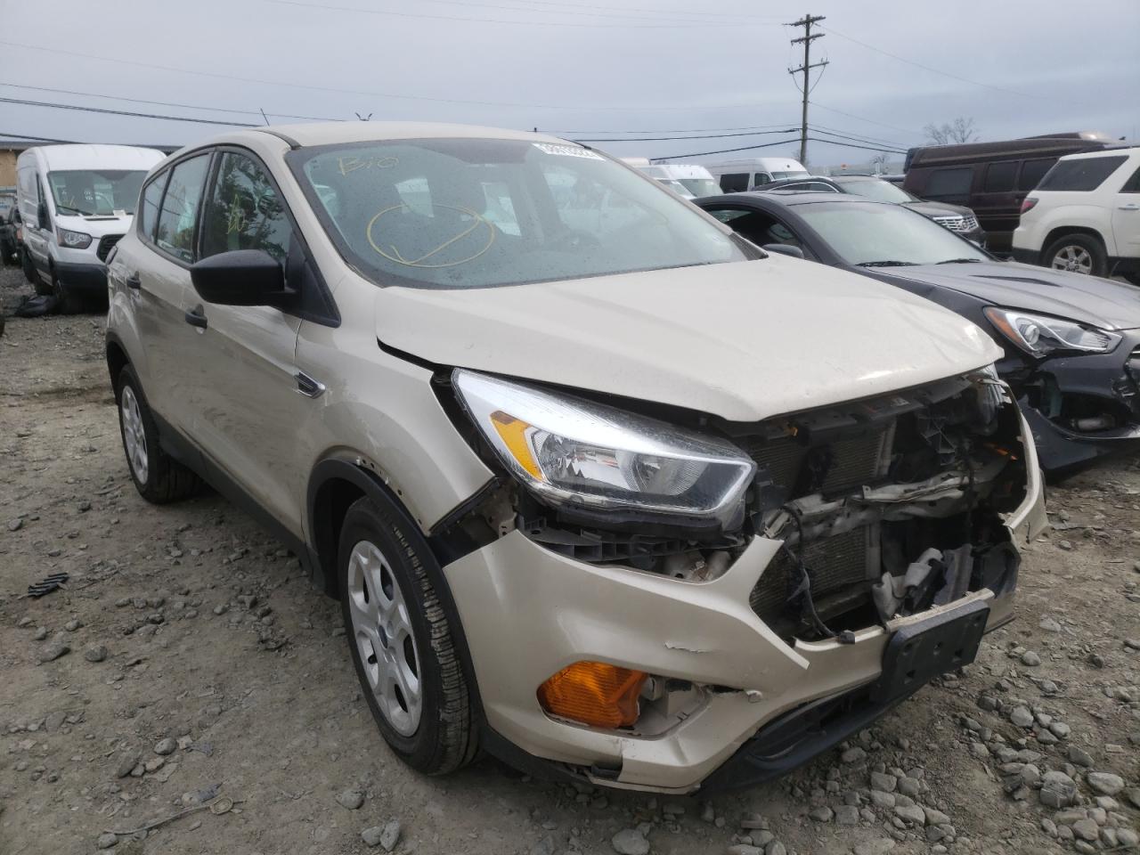 FORD ESCAPE S 2017 with VIN 1FMCU0F79HUC35681 - Photo from auction