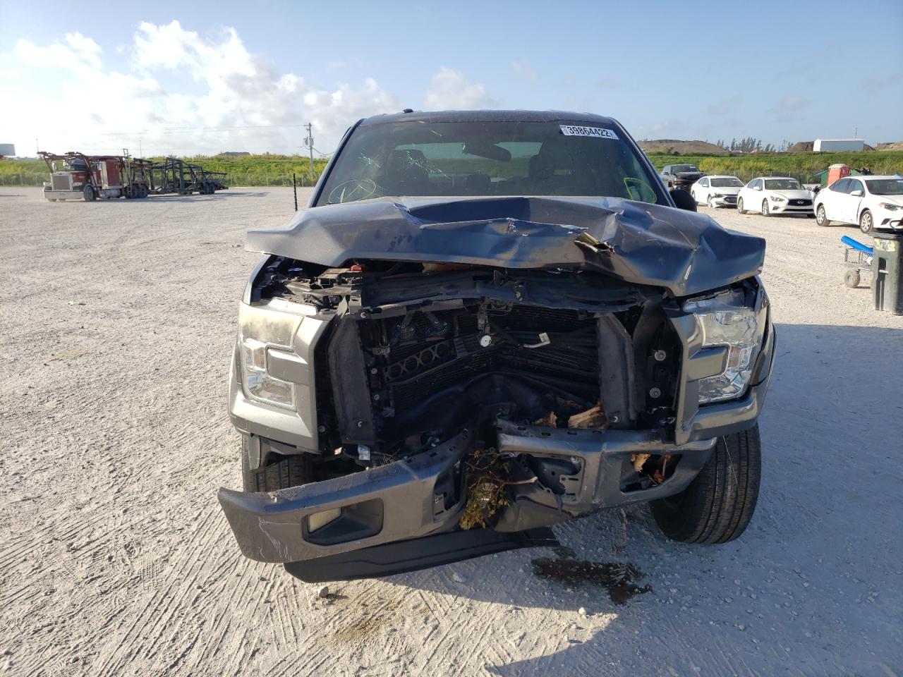 Photo 9 from auction – 2015 FORD F150 SUPER with VIN 1FTEX1CP1FFC27039