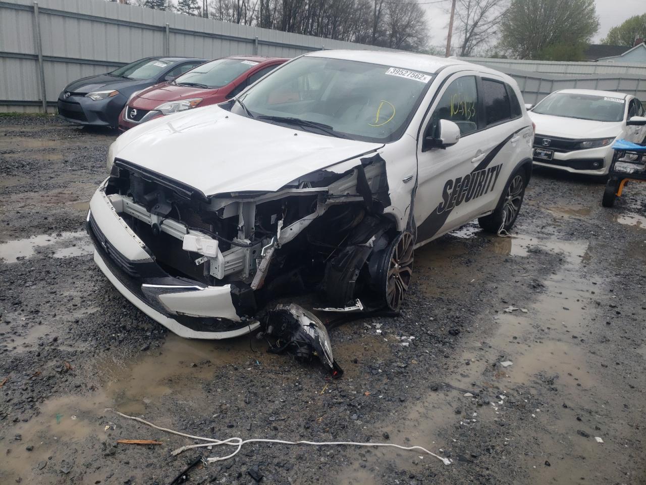 Photo 2 from auction – 2017 MITSUBISHI OUTLANDER with VIN JA4AP3AU6HZ000718