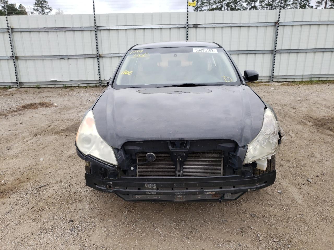 Photo 9 from auction – 2010 SUBARU LEGACY 2.5 with VIN 4S3BMCC68A3211400