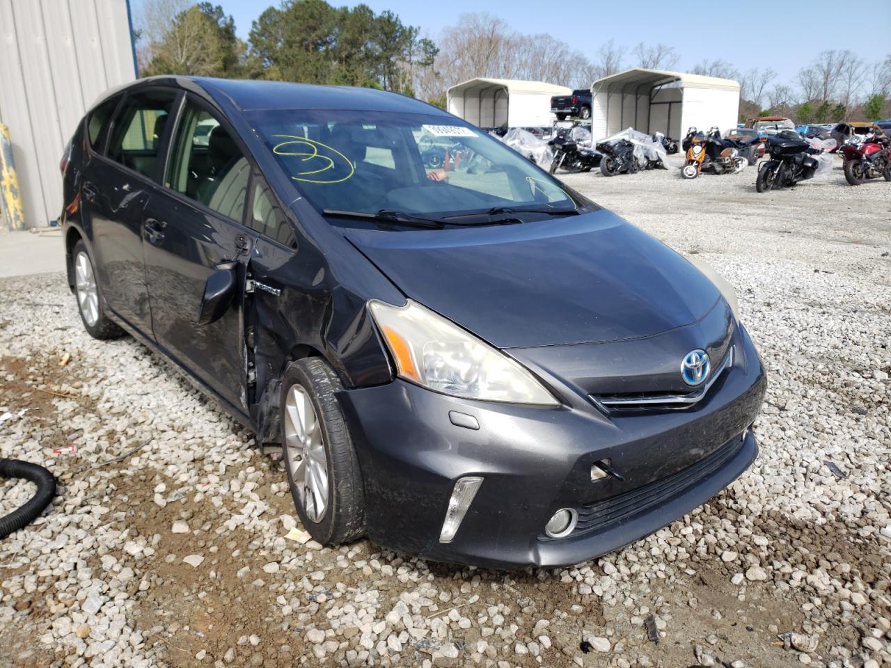TOYOTA PRIUS V 2013 with VIN JTDZN3EU8D3271902 - Photo from auction