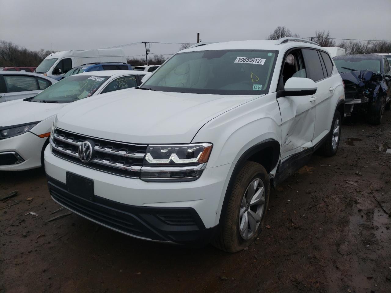 Photo 2 from auction – 2019 VOLKSWAGEN ATLAS S with VIN 1V2GR2CA2KC566522