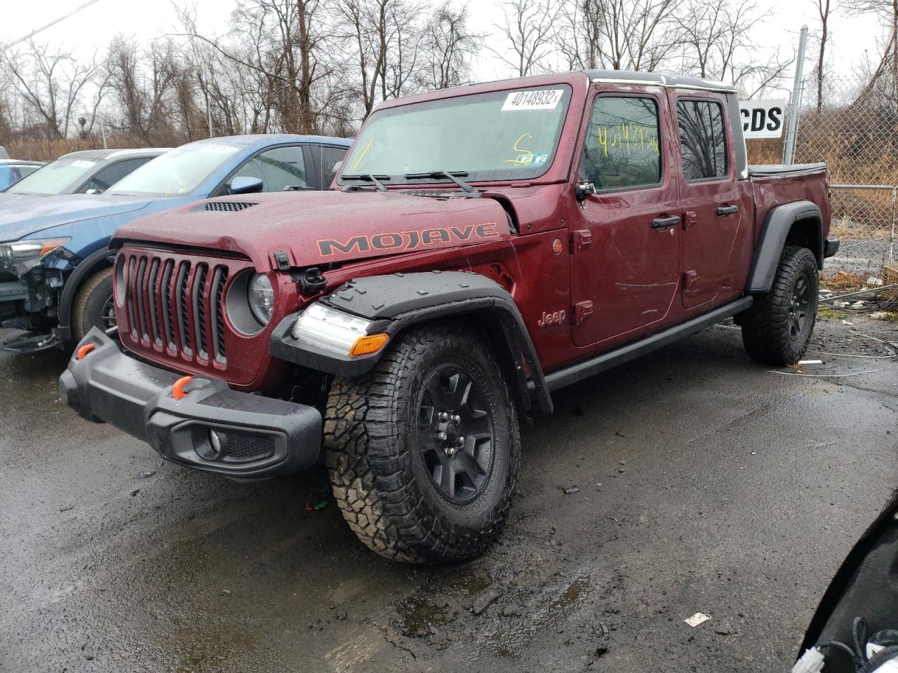 Photo 2 from auction – 2021 JEEP GLADIATOR with VIN 1C6JJTEG5ML616166