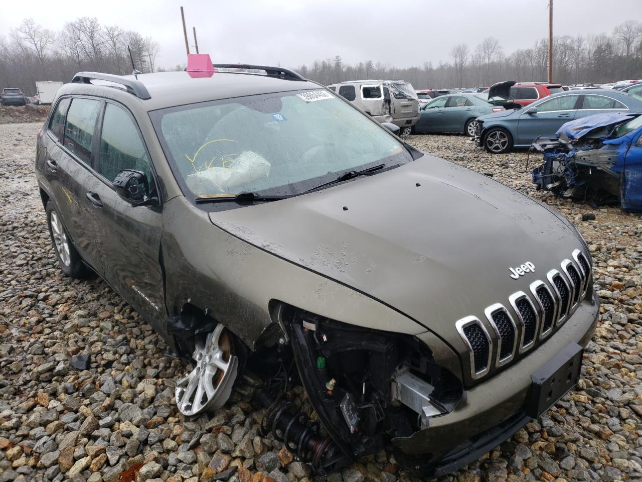 Photo 1 from auction – 2016 JEEP CHEROKEE S with VIN 1C4PJMAB8GW109770