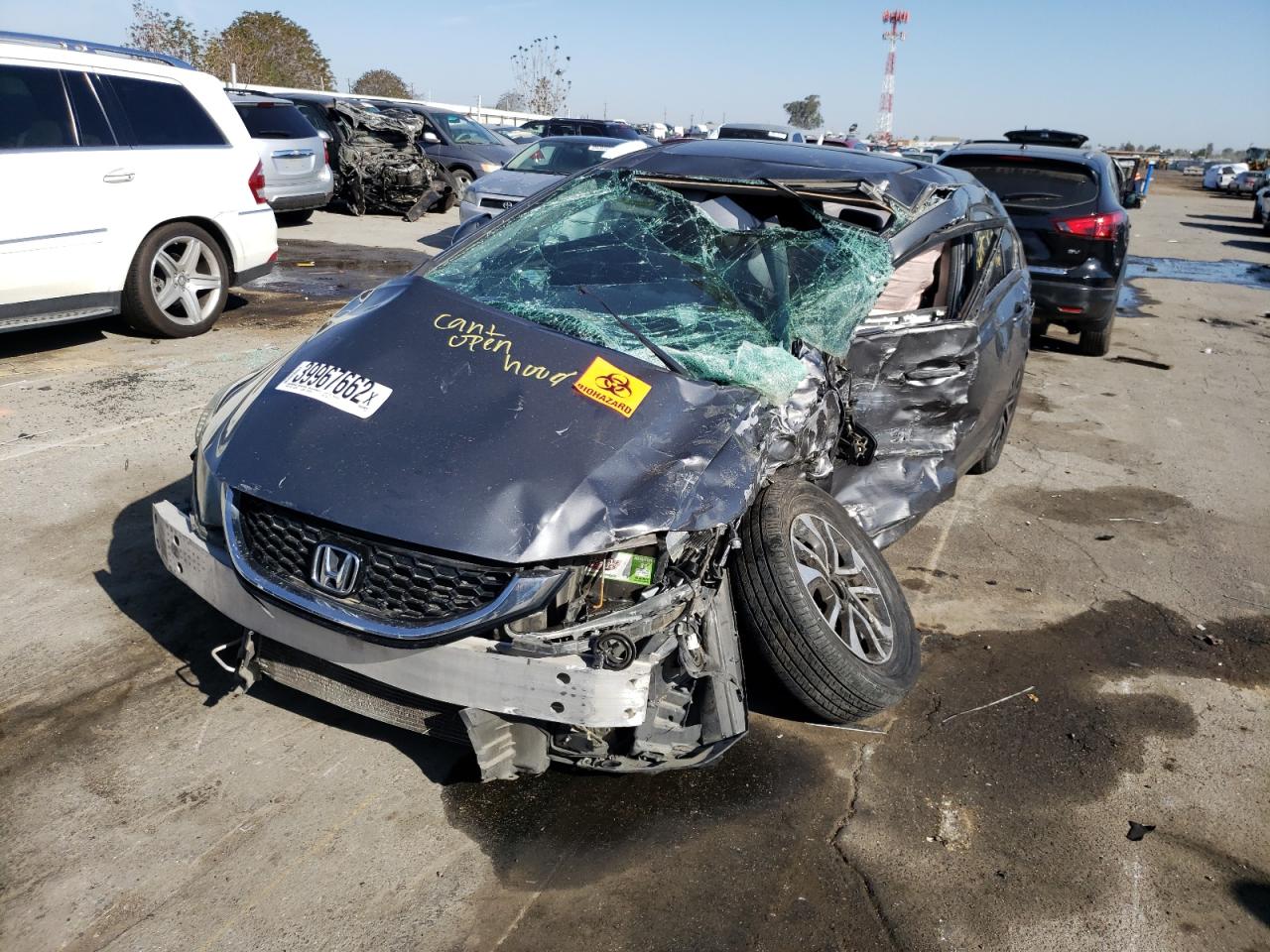 Photo 9 from auction – 2013 HONDA CIVIC EX with VIN 19XFB2F81DE269716