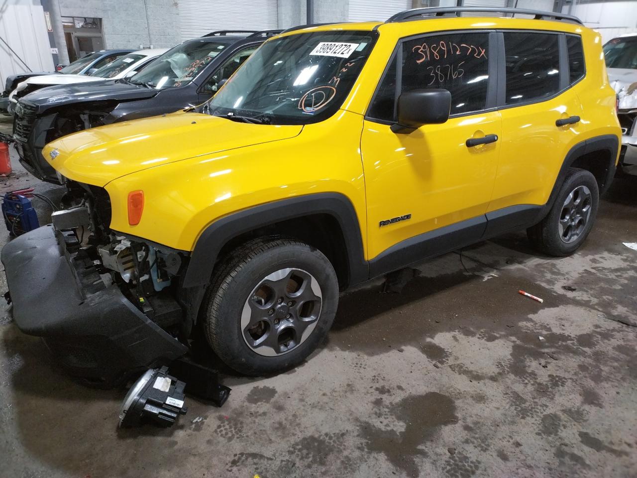 Photo 2 from auction – 2015 JEEP RENEGADE S with VIN ZACCJBAT0FPC38173
