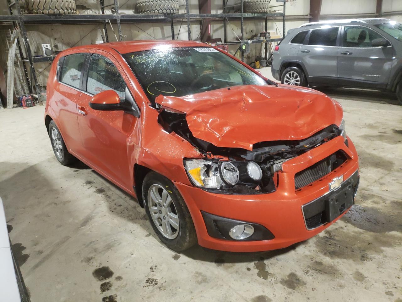 CHEVROLET SONIC LT 2013 with VIN 1G1JC6SB6D4103914 - Photo from auction