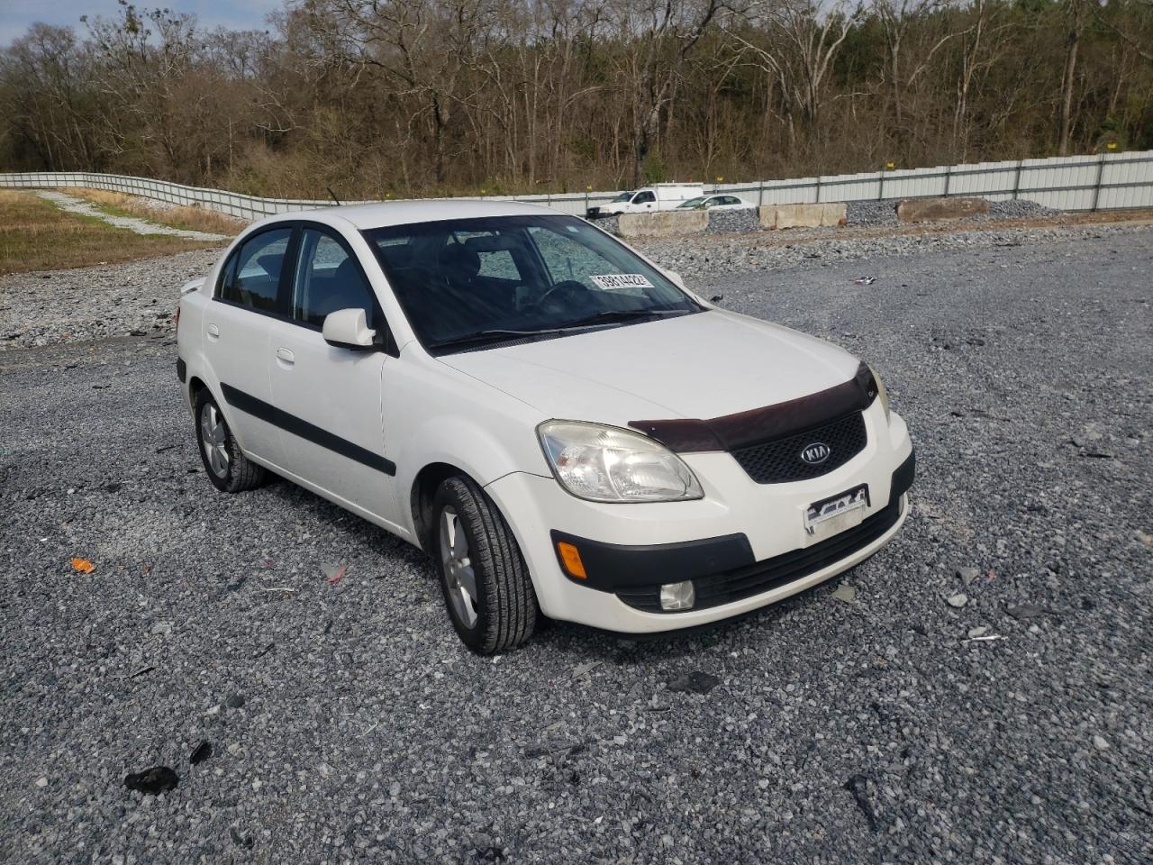 KIA RIO BASE 2009 with VIN KNADE223296505082 - Photo from auction